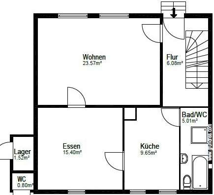 Grundriss Erdgeschoss