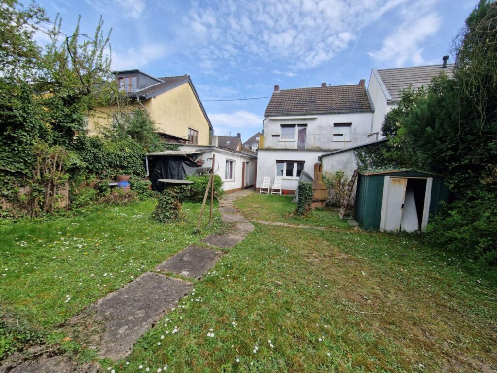 Gartenansicht Hinterhaus