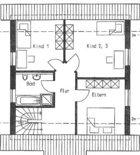 Grundriss Dachgeschoss