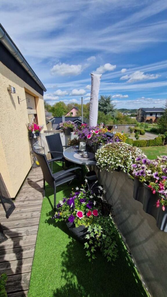 Balkon seitlich